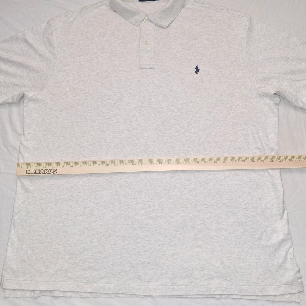 Polo Ralph Lauren Mens Pima Soft Touch Size 3XLT Light Gray - Picture 3 of 6